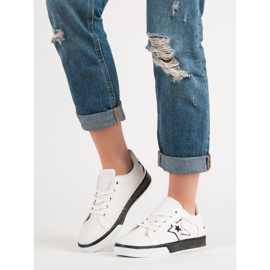 Pantofi sport pentru femei alb negru 1 Pantofi sport pentru femei alb negru 1