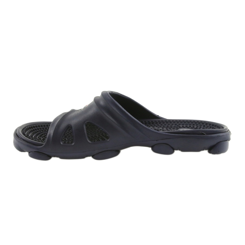 Papuci de piscină pentru bărbați, albastru marin, pentru bărbați American Club 2