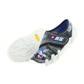 Papuci încălțăminte pentru copii Befado 273X251 negru albastru gri roșu 5