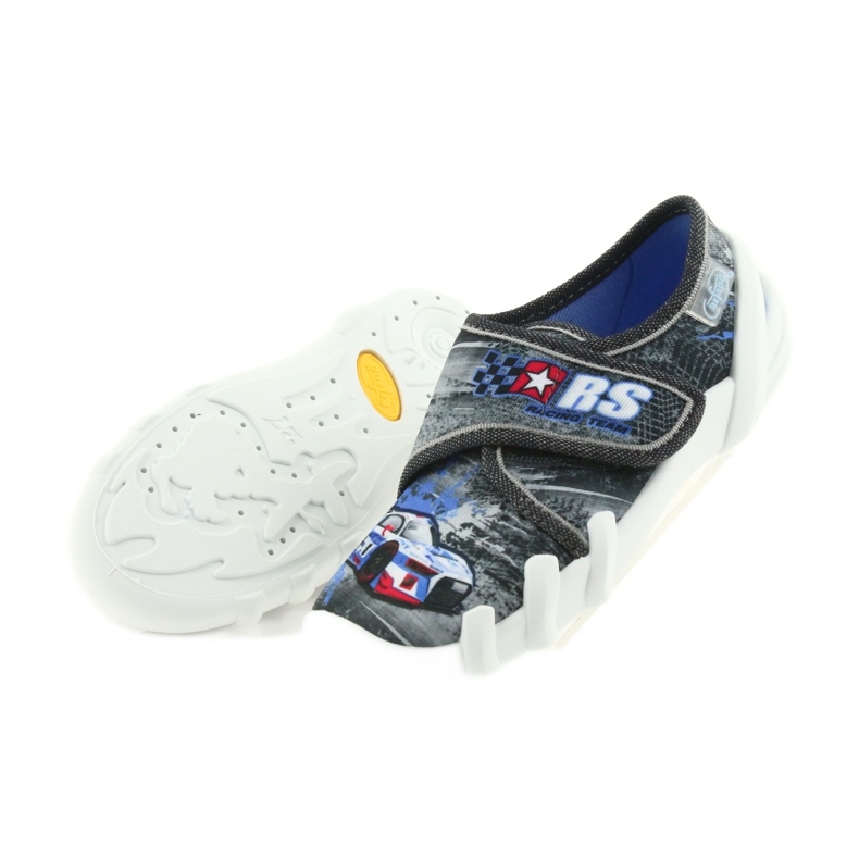 Papuci încălțăminte pentru copii Befado 273X251 negru albastru gri roșu 5