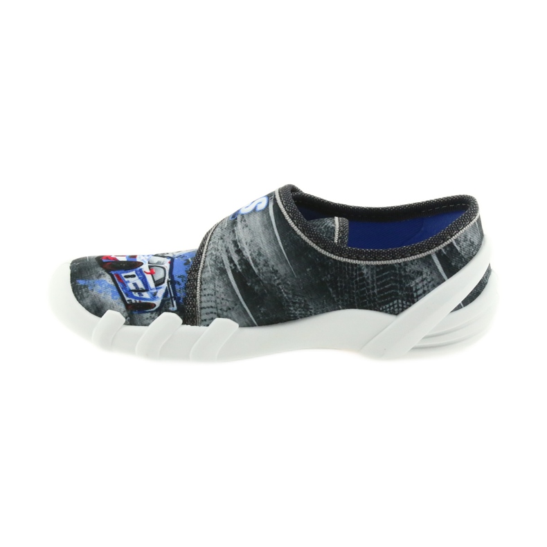 Papuci încălțăminte pentru copii Befado 273X251 negru albastru gri roșu 2