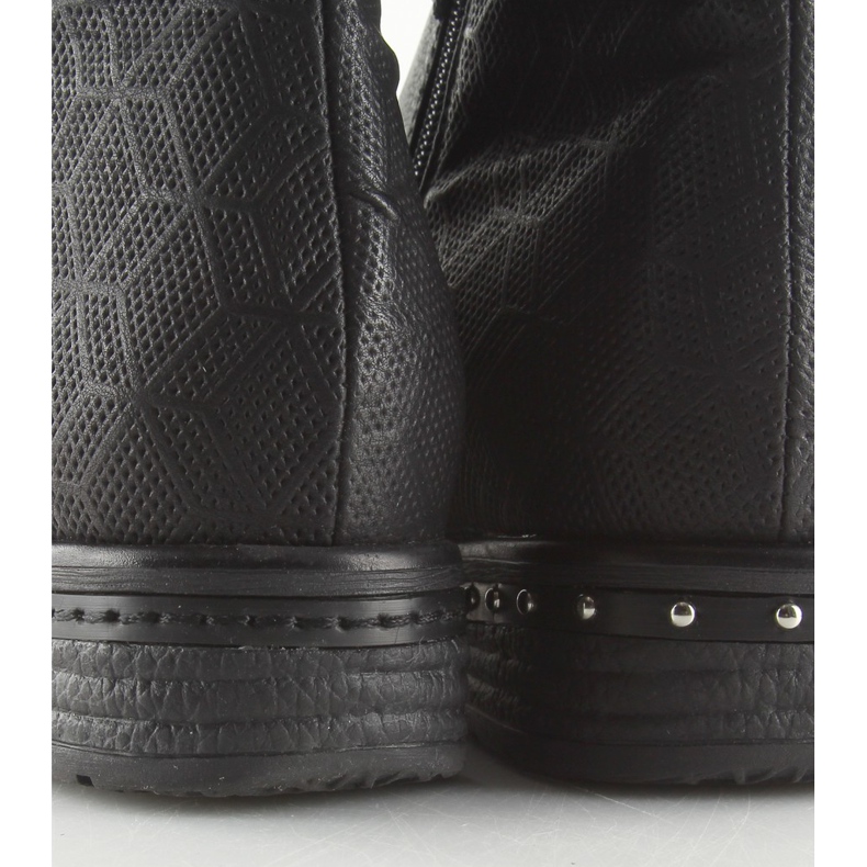 Cizme negre pentru femei 228-PG Black II-GAT negru 1