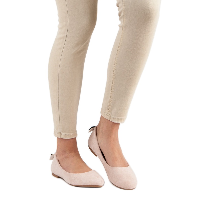 Balerine confortabile Vinceza roz 1