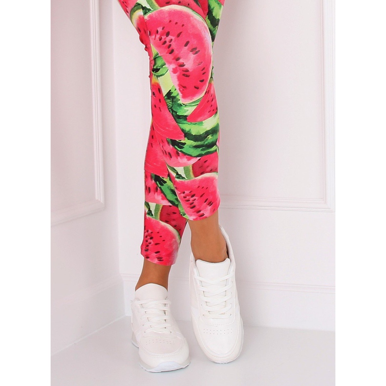 Alb LR88082 Pantofi sport albi 1