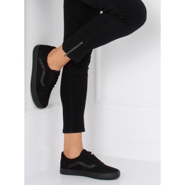 Adidași negri Vans B318-10 All Black negru 1