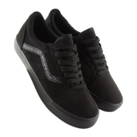Adidași negri Vans B318-10 All Black negru 2