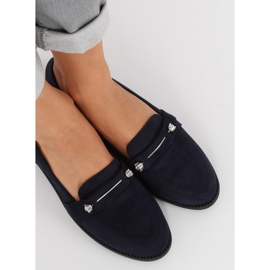 Mocasini dama bleumarin 3117 Albastru albastru marin 3