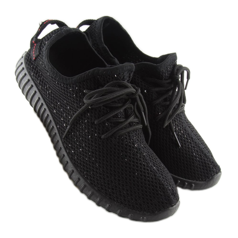 BY-049 Pantofi sport negri negri negru 1
