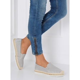 Espadrile gri pentru femei 6602 Gri 1