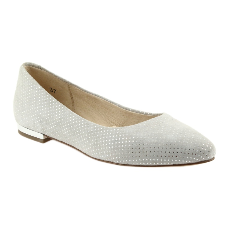 Pantofi balerini Caprice pentru femei 22104 gri 1