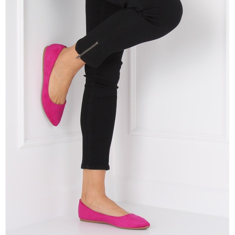Ballerina migdale fucsia nas WD39P Fuchsia roz 1