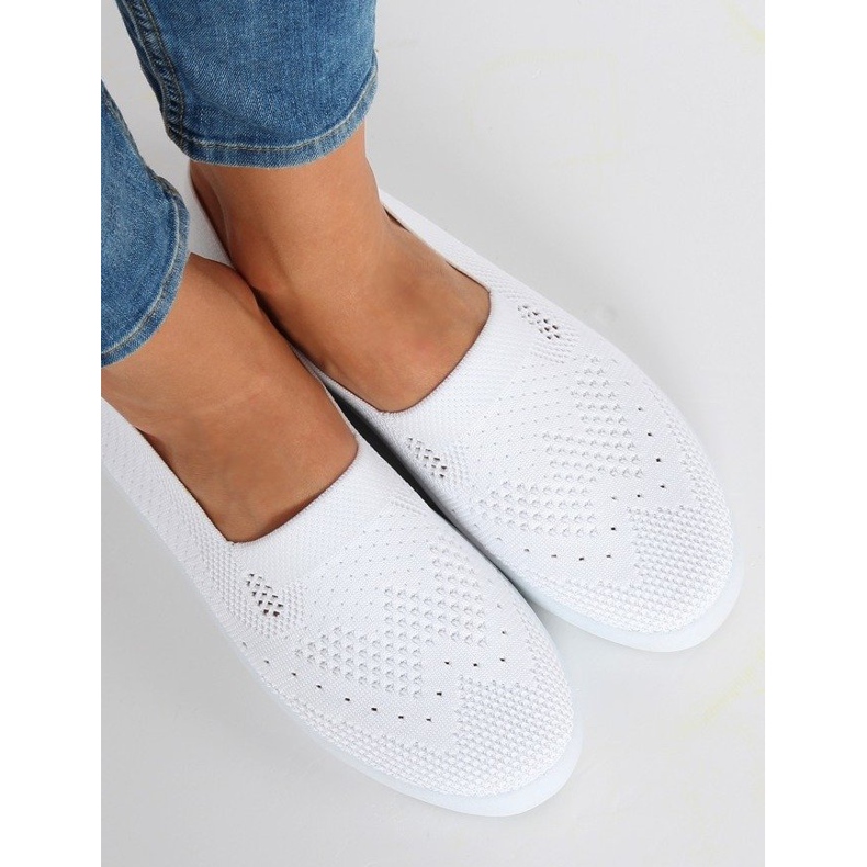 Adidași cu deschidere albă JX63P Alb 1 Adidași cu deschidere albă JX63P Alb 1