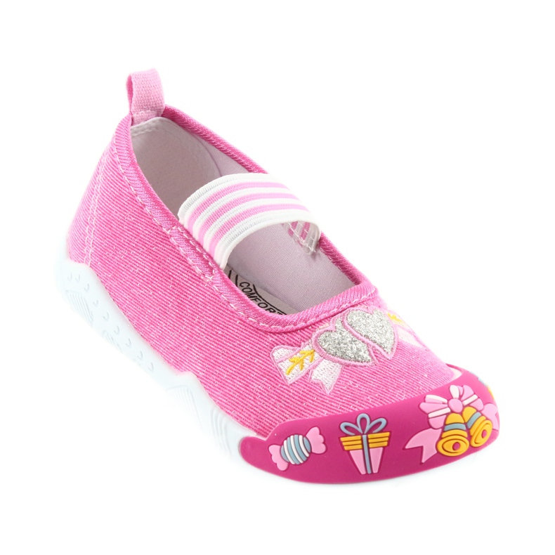 Adidași pentru copii roz American Club cu bandă elastică 29/19 6