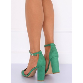 Sandale verzi pe stâlp Y2385-27 Verde 2