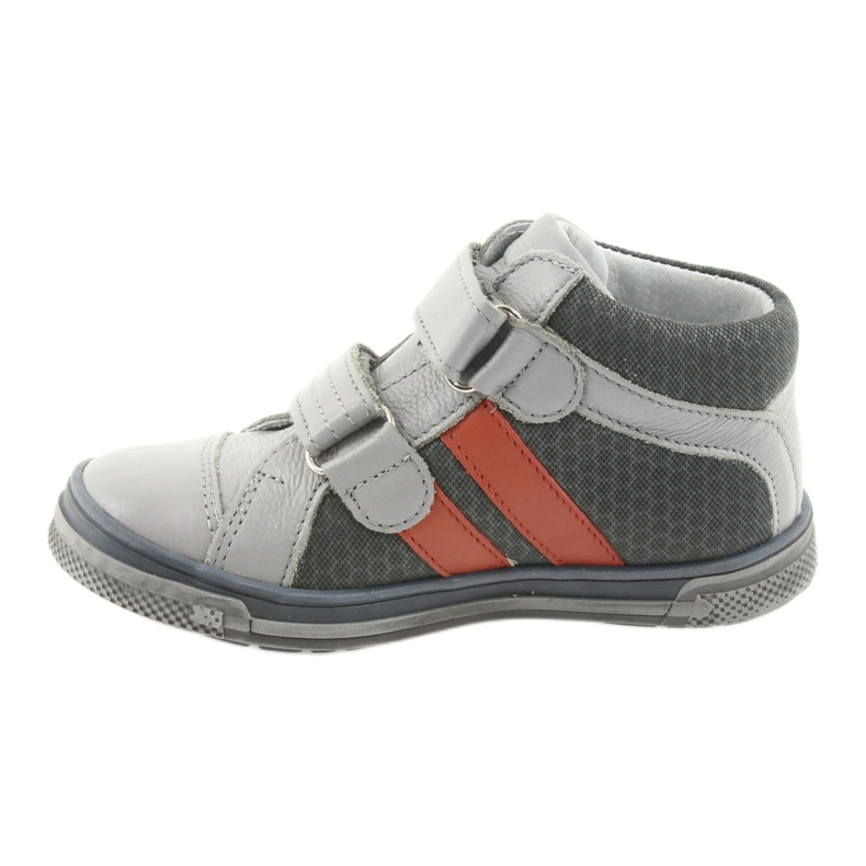 Ghete pantofi copii Velcro Ren But 3225 gri / portocaliu multicolor albastru marin 2