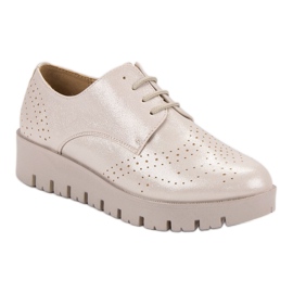 Comer Pantofi cu cordon maro 1