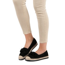 Comer Espadrile Cu Arc negru 1 Comer Espadrile Cu Arc negru 1