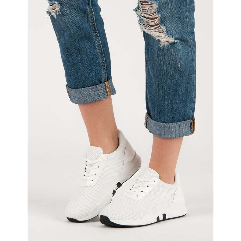 Pantofi sport la modă alb 1