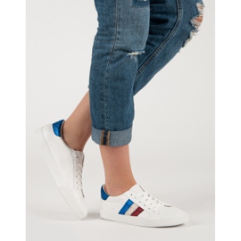 Comer Adidași albi cu dantelă 2