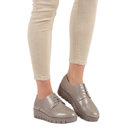 Comer Pantofi cu cordon maro 2 Comer Pantofi cu cordon maro 2