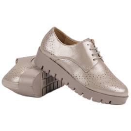 Comer Pantofi cu cordon maro 1 Comer Pantofi cu cordon maro 1