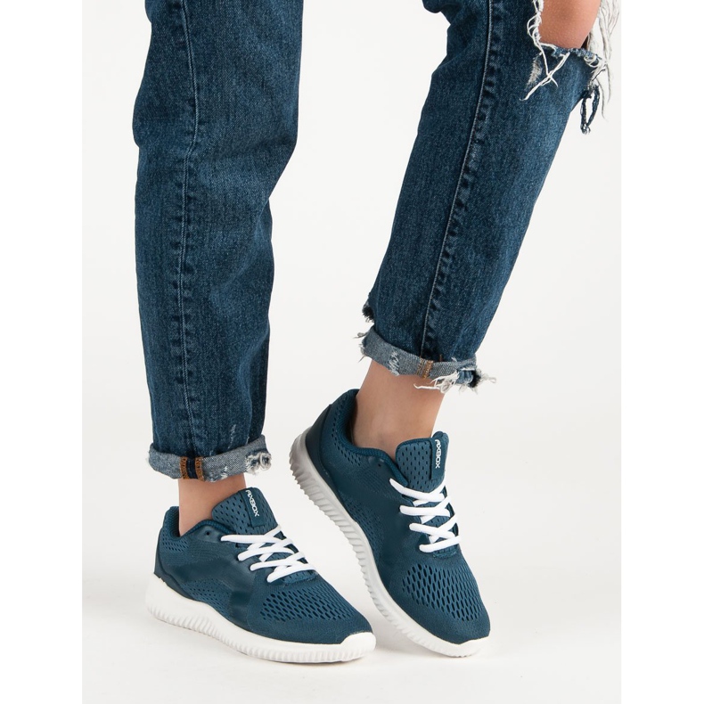 Ax Boxing Încălțăminte de sport textilă albastru 1