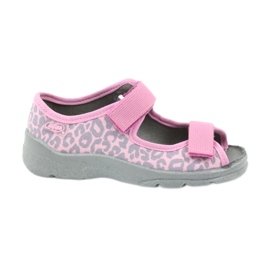 Pantofi copii Befado 969X092 roz gri 1
