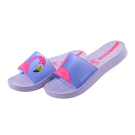 Papuci pentru copii Flaming Ipanema 26325 violet albastru roz 4