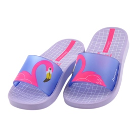 Papuci pentru copii Flaming Ipanema 26325 violet albastru roz 3