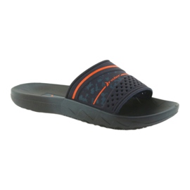 Papuci bărbați Rider 82499 bleumarin de agrement portocale albastru marin 1 Papuci bărbați Rider 82499 bleumarin de agrement portocale albastru marin 1