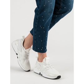Pantofi sport la modă alb 1