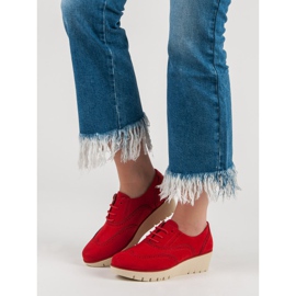 Corina Pantofi cu pană roșie roșu 1 Corina Pantofi cu pană roșie roșu 1