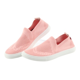 Adidași Big Star Openwork 274786 Somon roz 4