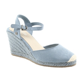 Sandale Big Star espadrile 274A170 albastre maro albastru 1
