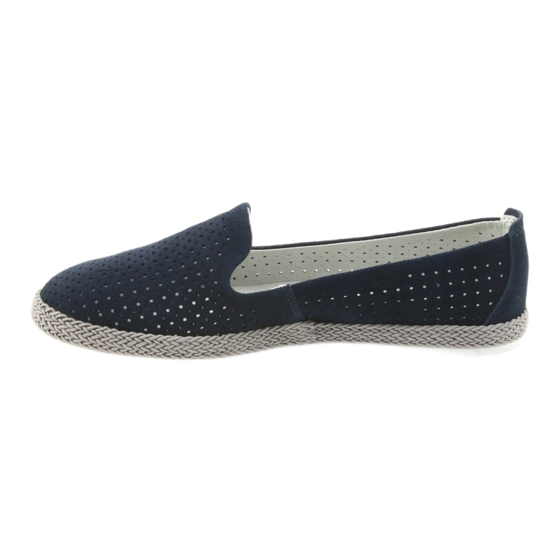 Filippo Espadrile balerini de damă Lordsy F 081 albastru marin 2