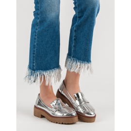 Corina Mocasini lăcuți gri 1 Corina Mocasini lăcuți gri 1