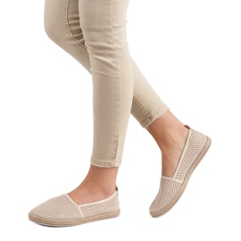 Sweet Shoes Espadrile luminoase bej 2 Sweet Shoes Espadrile luminoase bej 2
