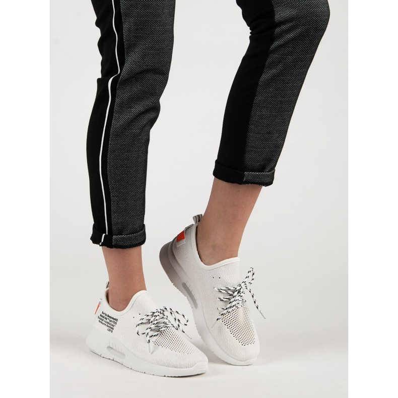 Mckeylor Pantofi sport de alunecare alb 2