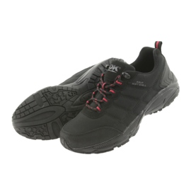 DK 18378 trening softshell negru roșu 4