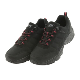 DK 18378 trening softshell negru roșu 3