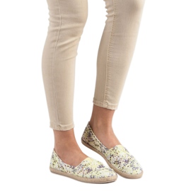 Sweet Shoes Slipons din dantelă multicolor 2