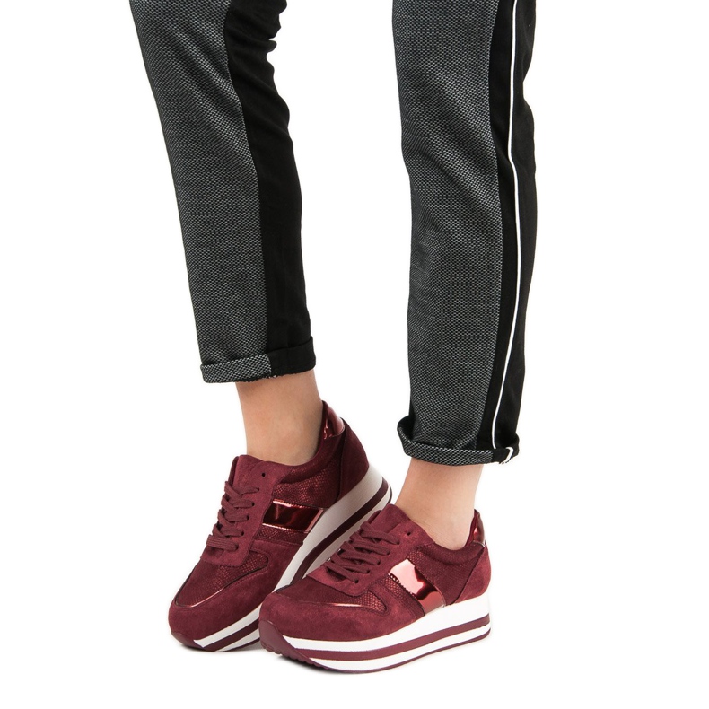 Bestelle Adidași la modă bordeaux multicolor roșu 2 Bestelle Adidași la modă bordeaux multicolor roșu 2