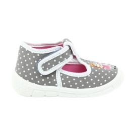 Pantofi pentru copii Befado miere pu 531P006 alb gri 1