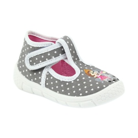 Pantofi pentru copii Befado miere pu 531P006 alb gri 2