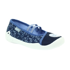 Pantofi copii Befado 116X241 albastru gri albastru marin 1