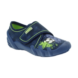 Pantofi copii Befado 273X237 albastru verde albastru marin 2