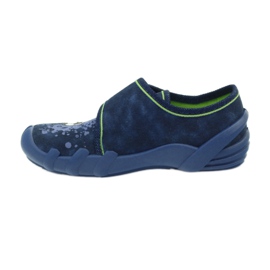 Pantofi copii Befado 273X237 albastru verde albastru marin 3