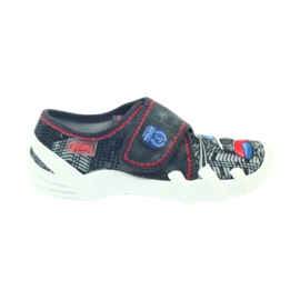 Pantofi copii Befado 273X232 albastru gri roșu 1