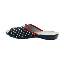 Pantofi dama Befado pu 254D063 alb albastru marin 2