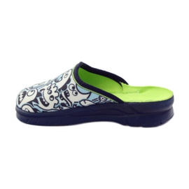 Model de colorat pantofi copii Befado 708X004 albastru 3